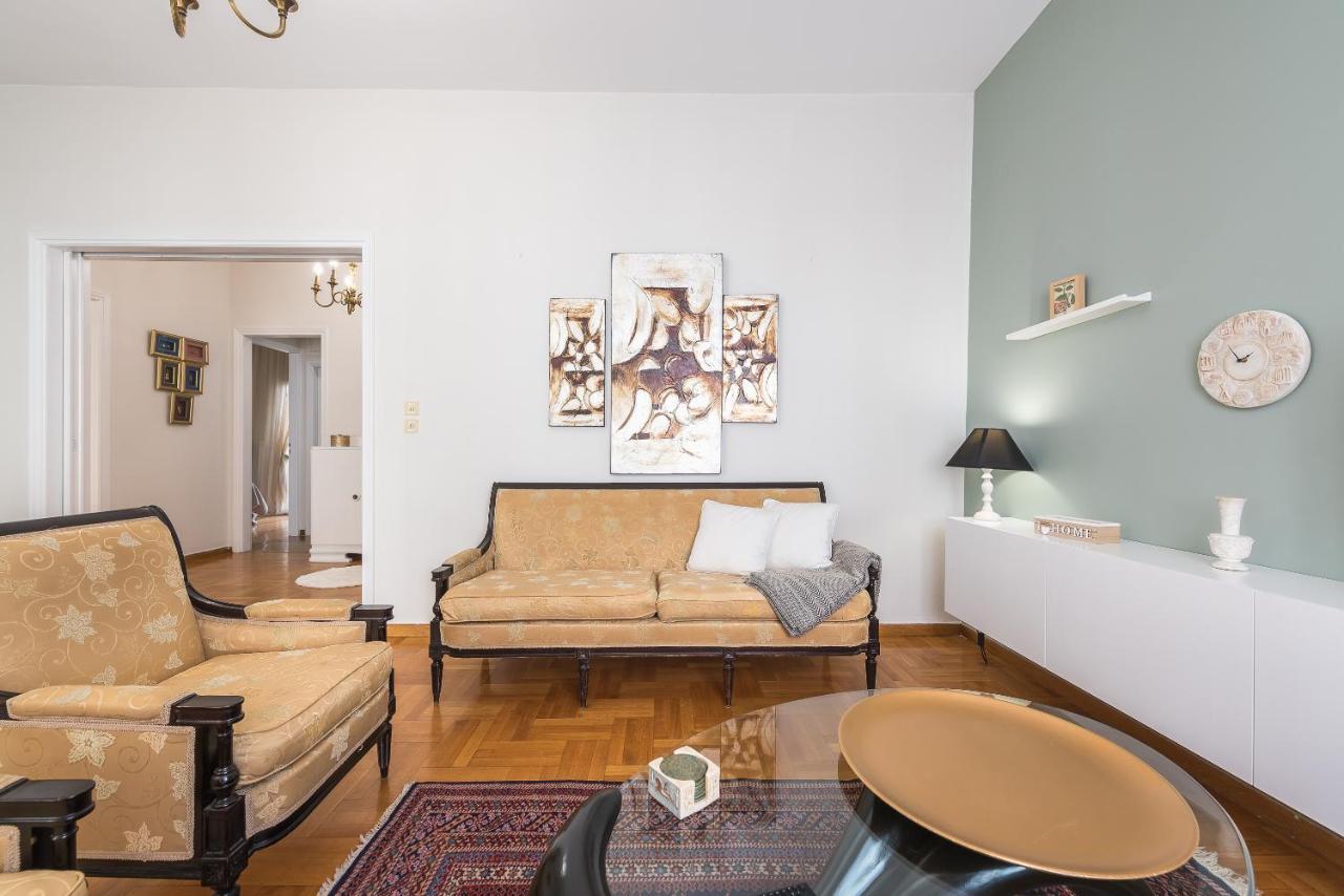 Apartamento Sophisticated Family House With Acropolis View Atenas Exterior foto