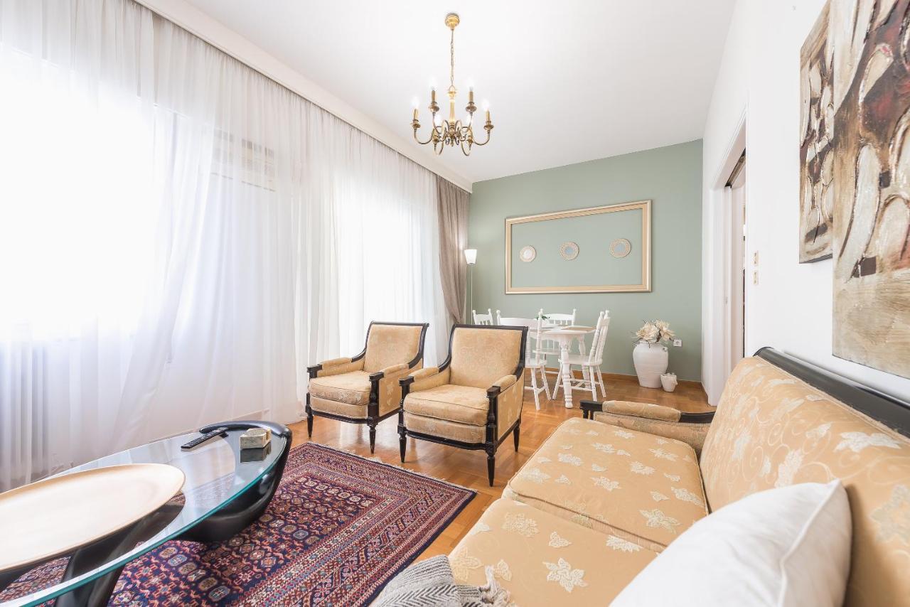 Apartamento Sophisticated Family House With Acropolis View Atenas Exterior foto